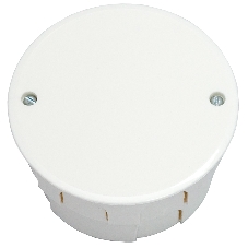 Коробка распаячная Bylectrica Коробка распаячная для бетона и кирпича, Ø88х52,5 мм (КМ-216)