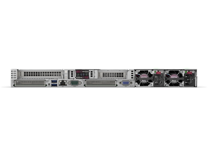Сервер HP ProLiant DL360 Gen11/ DL360Gen11 4510 (2.4GHz-30MB) 12-Core (2 max) / 2x32GB (DDR5-4800) RDIMM / M408i-o (4Gb) / HP-SATA (8/8 SFF max) / 2x960Gb SSD SATA RI/4x1Gb BASE-T / 2x 1000W Titanium Hot Plug RPS