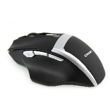 Мышь беспроводная Crown Gaming CMXG-801 черный, 1600 dpi, радиоканал, USB, кнопки - 7