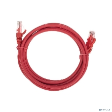 Патч-корд U/UTP Rexant cat.6, RJ45-RJ45, неэкранированный, 26AWG, LSZH, красный, 2 м