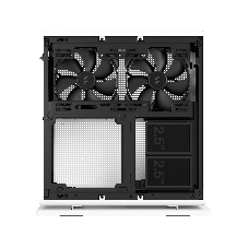 Компьютерный корпус без блока питания Fractal Design Ridge, 2x140mm, 2xUSB-A 3.2 + 1xUSB 3.2 Type-C, SFX PSU Support, mITX White