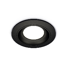 Комплект встраиваемого светильника Ambrella light XC7622060 SBK черный песок MR16 GU5.3 (C7622, N7021)