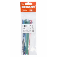 Хомут-стяжкa нeйлонoвая Rexant 150x2,5 мм, цветная, упаковка 25 шт.