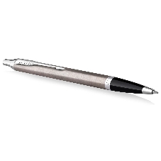 Ручка шариковая Parker IM Essential K319 (CW2143631) Brushed Metal CT, M, синие чернила, подарочная коробка
