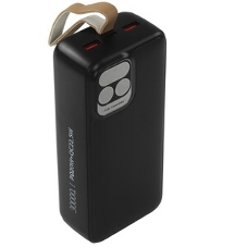 Портативный аккумулятор Perfeo Powerbank Atomic Age 30000 mAh/LED дисплей/PD + QC 3.0/Type-C/2 USB/Выход: 5A, max 22.5Wчерный (PF_E1478)