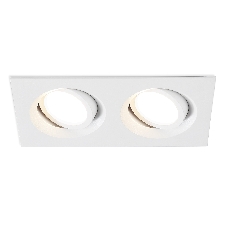 Встраиваемый поворотный точечный светильник Ambrella light TN102745/2 WH белый IP20 GU5.3/2 180*95*25