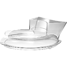 Миксер KitchenAid 5KSM95PSECU серебристый, стационарный, 250 Вт, 4.3 л, 10 скоростей
