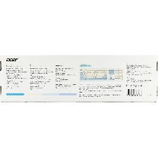 Комплект клавиатура + мышь Acer OCC205 беспроводной USB, 1200 dpi, белый/голубой