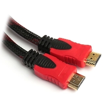 Кабель соединительный аудио-видео HDMI (m)/HDMI (m) 3м. феррит.кольца позолоченные контакты черный (NO NAME)