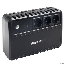 Источник бесперебойного питания SMARTWATT линейно-интерактивный, 400/240 ВА/Вт, напольный, LED индикация, Shuko socket CEE7/4 - 3 шт.