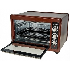 Мини-печь Delta D-0123 коречневый