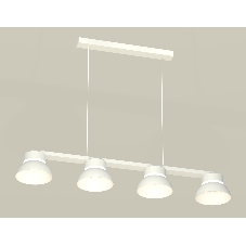 Светильник Ambrella light XB9151100/4 SWH/FR белый песок/белый матовый GX53 (C9151, N8140)