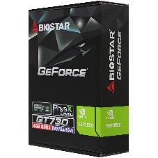 Видеокарта Biostar GeForce GT 730, 4 GB GDDR3, 128 bit, HDMI, DVI-D, VGA, GPU 700 MHz
