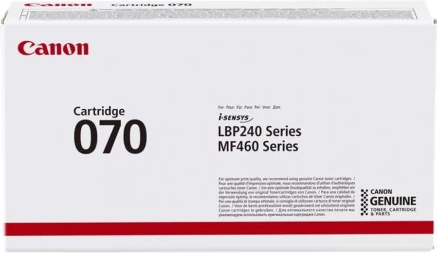 Картридж лазерный Canon CRG 070 BK черный (3000 стр) для Canon MF240/460 series
