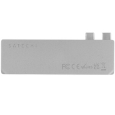 Док-станция Satechi ST-UCPHMIM, USB Type-C, USB 3.0/USB Type-C/RJ-45/Mini jack, USB