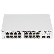 Коммутатор на 16 гигабитных портов и 2 SFP+ MikroTik CSS318-16G-2S+IN