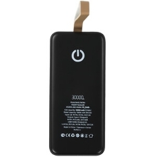 Портативный аккумулятор Perfeo Powerbank Atomic Age 30000 mAh/LED дисплей/PD + QC 3.0/Type-C/2 USB/Выход: 5A, max 22.5Wчерный (PF_E1478)