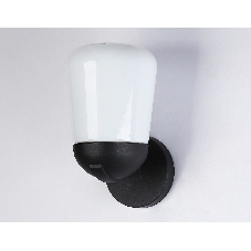 Светильник Ambrella light ST2083 BK/FR черный/белый матовый IP54 E27 max 40W 260*150*185