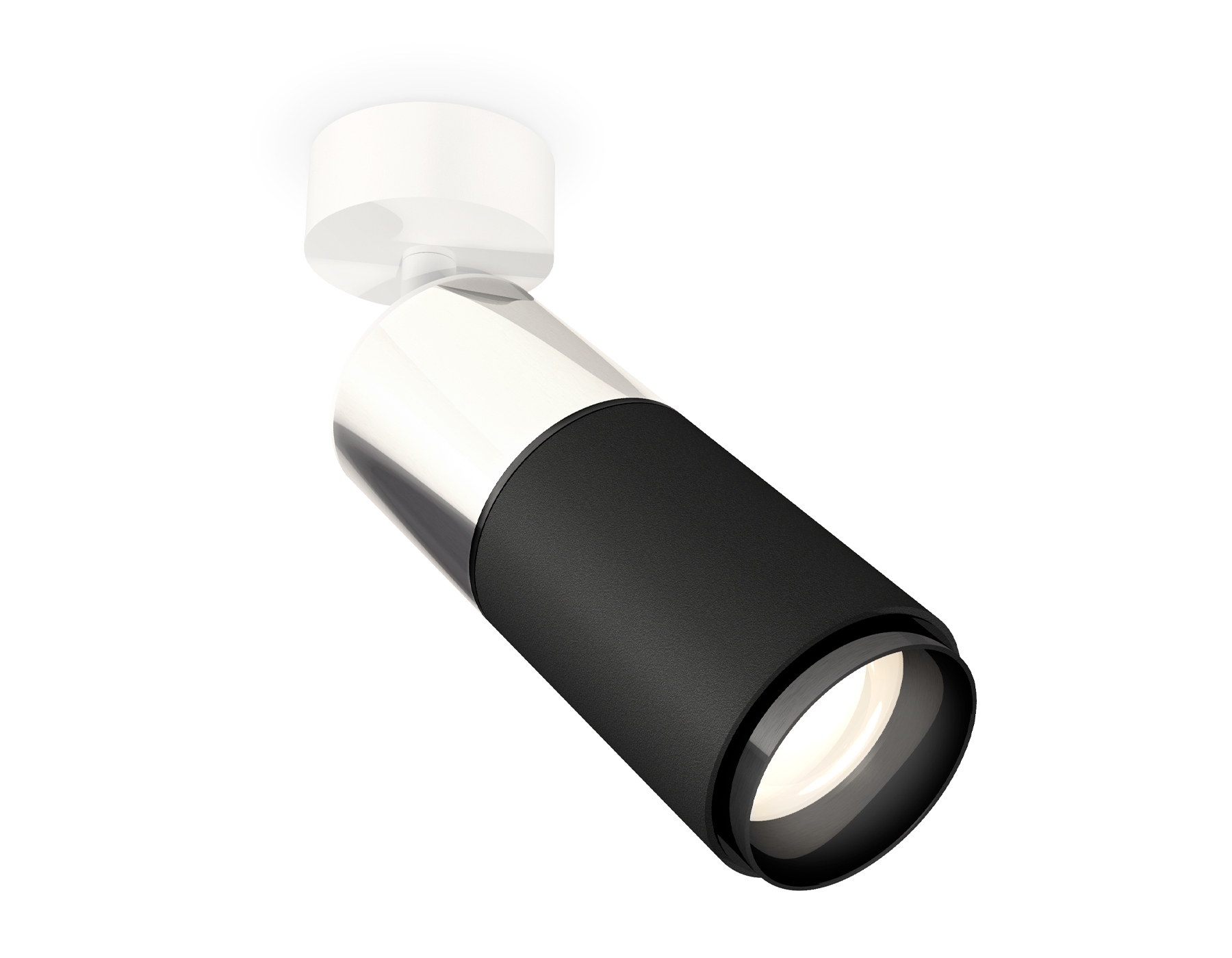 Светильник Ambrella Light XM6313017 SBK/PSL/PBK белый песок/серебро полированное/черный полированный MR16 GU5.3