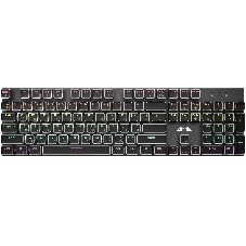 Клавиатура проводная GMNG GG-KB815X (1913914), USB, черный + белый