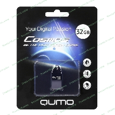 Флешка USB 2.0 QUMO 32Gb, Cosmos QM32GUD-Cos-d Dark