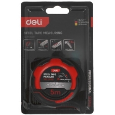 Измерительный и разметочный инструмент Deli Рулетка Deli DL370528 5мx28мм, метрическая