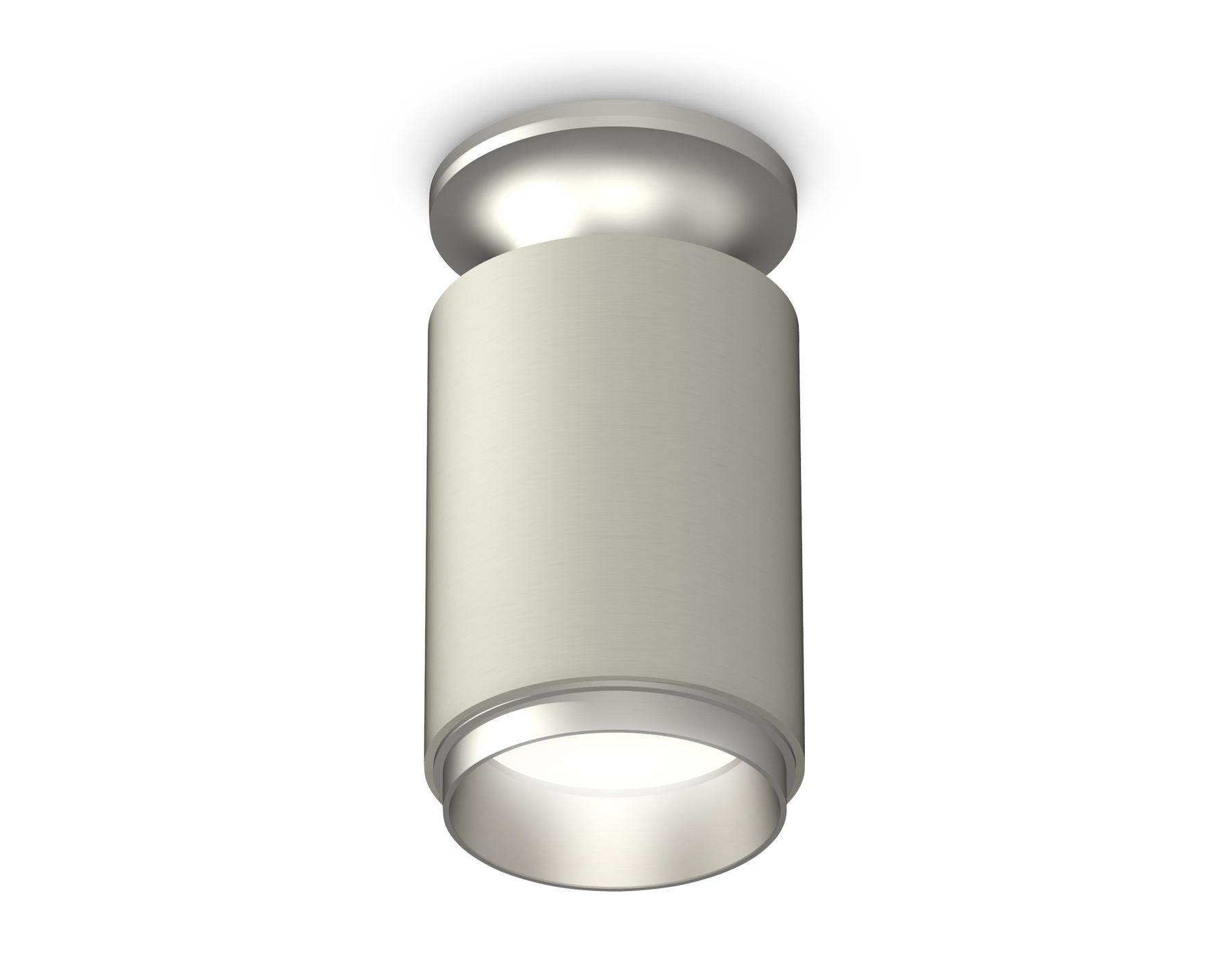 Светильник Ambrella Light XS6314120 SGR/MCH серый песок/серебро полированное MR16 GU5.3 (N6904, C6314, N6123)