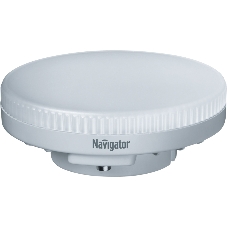 Лампа светодиодная Navigator NLL-GX53-6-230-2.7K 6Вт таблетка 2700К теплый белый GX53 440лм 220-240В Лампа светодиодная Navigator NLL-GX53-6-230-2.7K 6Вт таблетка 2700К теплый белый GX53 440лм 220-240В