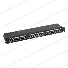 Патч-панель ITK PP24-1UC5EF-K05-G 1U кат. 5Е FTP 24 порта (Krone) GENERICA