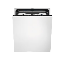Встраиваемая посудомоечная машина ELECTROLUX EEG88600W/Встраиваемая полногабаритная посудомоечная машина, загрузка на 14 комплектов посуды, сенсорное управление, 8 программ, 59.6x56x82 см, черный, сушка: с открыванием дверцы, индикация на полу: проекция дисплея