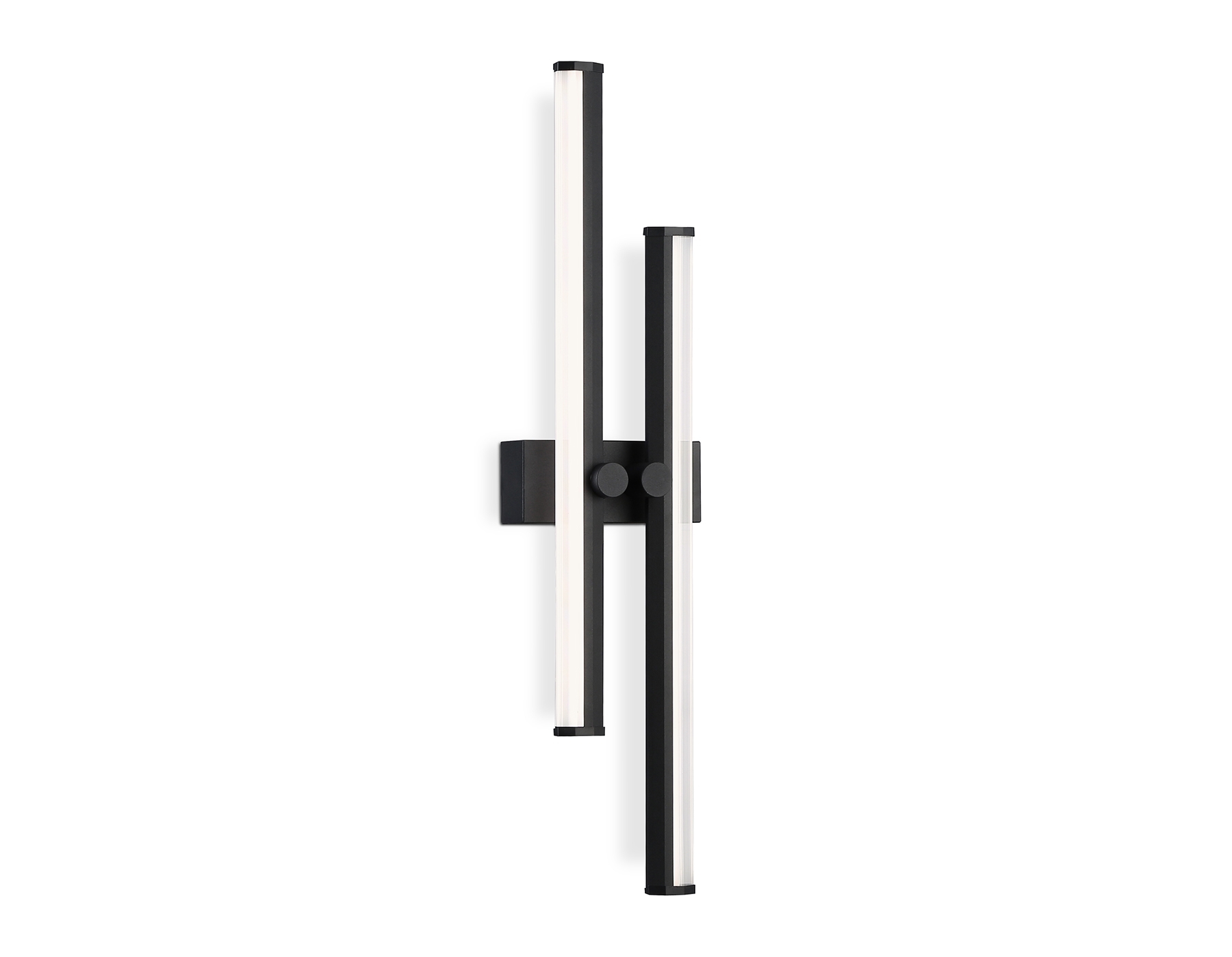 Настенный светодиодный светильник Ambrella light FL6152 BK черный 18W 3000K-6400K 510*120*65