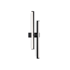 Настенный светодиодный светильник Ambrella light FL6152 BK черный 18W 3000K-6400K 510*120*65