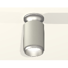 Светильник Ambrella Light XS6314120 SGR/MCH серый песок/серебро полированное MR16 GU5.3 (N6904, C6314, N6123)