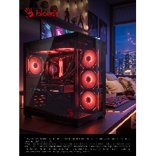 Компьютер Bloody BD-PC RAB84V2 TWR Ryzen 5 7500F (3.7) 32Gb SSD 1Tb RTX 5060TI 8Gb Win 11H 64 2.5xGbitEth 650W черный (RUS) (2142124)