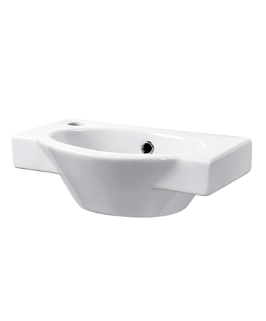 Раковина SANTEK Форум-45ЛЕВ  455x280x170мм