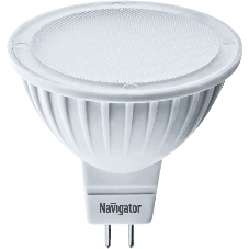 Лампа светодиодная Navigator NLL-MR16-7-230-4K-GU5.3 7Вт 4000К белый GU5.3 500лм 170-260В Лампа светодиодная Navigator NLL-MR16-7-230-4K-GU5.3 7Вт 4000К белый GU5.3 500лм 170-260В