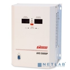 Стабилизаторы напряжения Powerman AVS-P Voltage Regulator 5000VA, Digital Indication, Wall Mount, Hardwire Input/Output, 230V, 1 year warranty, White