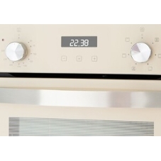Шкаф духовой электрический Maunfeld EOEM516BG, 45 см, 51 л, бежевый, встраиваемый