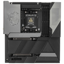 Материнская плата MSI MEG X870E GODLIKE, AM5, AMD X870E, 4xDDR5, 4xSATA, 7xM.2, 2xPCIe 5.0 x16, 1xPCIe 4.0 x4, 2xUSB-C DP, 1x10G LAN, 1x5Gb LAN, Wi-Fi 7, Bluetooth 5.4, 2xUSB-C 40Gbps, 5xUSB-C 10Gbps, 1xUSB-C 20Gbps, 8xUSB-A 10Gbps, 4xUSB-A 5Gbps, 4xUSB-A 2.0, 1xS/PDIF, 2x3.5 мм, 7.1, E-ATX