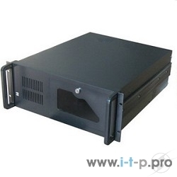 Корпус Procase B430-B-0 черный 4U глубина 450мм, внешн 3x5.25, внутр 8xHDD, MB 12