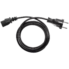 Кабель компьютер - розетка 1,5 м 220V (Европейский стандарт) VCOM/TELECOM