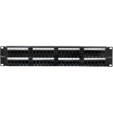 Патч-панель 19', 48хRJ-45, UTP, Cat.5e, 2U