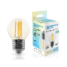 Лампа светодиодная 451524 Filament LED G45 15W E27 4000K 220-240V