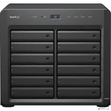 Сетевое хранилище Synology QC2.2GHz CPU/4Gb(up to 32Gb)/RAID 0,1,5,6,10/up to 12 SATA SSD/HDD (3.5