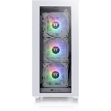 Компьютерный корпус Thermaltake Divider 300 TG ARGb белый без БП ATX 2x120мм 2xUSB 3.0 audio front door bott PSU
