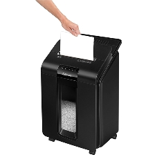 Шредер Fellowes AutoMax 100M (секр.P-4)/фрагменты/100лист./23лтр./скрепки/скобы/пл.карты
