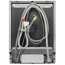 Встраиваемая посудомоечная машина ELECTROLUX EEG88600W/Встраиваемая полногабаритная посудомоечная машина, загрузка на 14 комплектов посуды, сенсорное управление, 8 программ, 59.6x56x82 см, черный, сушка: с открыванием дверцы, индикация на полу: проекция дисплея