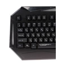 Клавиатура Qumo Dragon War Spirit проводная, USB Type-A, чёрный