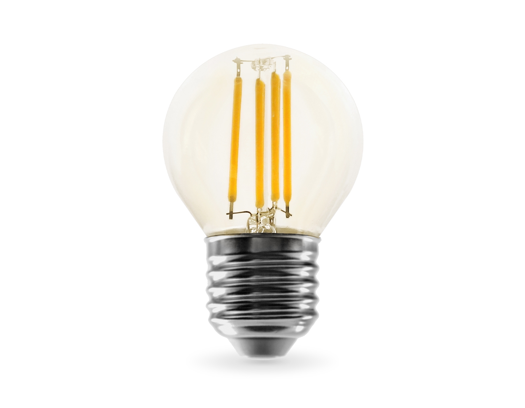 Лампа светодиодная 451524 Filament LED G45 15W E27 4000K 220-240V