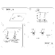 Встраиваемый поворотный точечный светильник Ambrella light TN102745/2 WH белый IP20 GU5.3/2 180*95*25